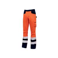 whl157of-xl UPower Hi - Light Men's Orange 40% Polyester, 60% Cotton, Size XL 35in L