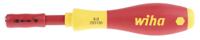 34577 Wiha Hexagon Nut Driver, 6 mm Tip, VDE/1000V, 50 mm Blade, 160 mm Overall
