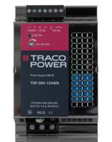 tsp-360-124-wr TRACOPOWER TSP-WR Switched Mode DIN Rail Power Supply, 187 → 550V ac ac Input, 24V dc dc Output, 15A Output, 360W
