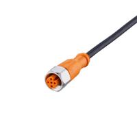 evm003 ifm electronic Female 1 way M12 to Unterminated Sensor Actuator Cable, 10 m