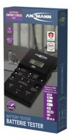 1900-0100-520 Ansmann  Battery Tester Coin Cell, 9V, AA, AAA, C, D, CR123A, CR2, A23, Li-Ion 14500-26650