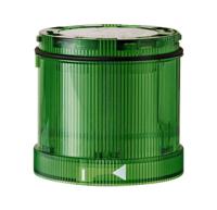 64426055 Werma 644 Series Green Flashing Effect Signal Tower for Use with Signal Tower, 24 V dc, LED Bulb, Vdc, IP65