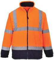 918-6046 RS PRO Navy/Orange Men Hi Vis Fleece, S