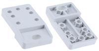 tf-cab-wall-mount-set-pa Fibox Polyamide Wall Bracket for Use with CAB Series