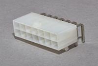 39301140 Molex Mini-Fit Jr Series Right Angle Through Hole PCB Header, 14 Contact(s), 4.2 mm Pitch, 2 Row, Shrouded