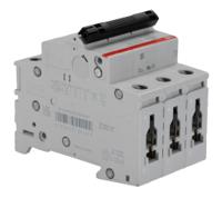 2cds253001r0607-s203-k63 ABB System Pro M Compact S200 MCB, 3P, 63A Curve K, 400V AC, 10 kA Breaking Capacity
