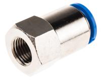 qsf-14-12-b Festo QS Series Straight Threaded Adaptor, G 1/4 Female to Push In 12 mm, Threaded-to-Tube Connection Style, 190651