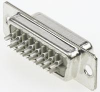 09670154704 HARTING 15 Way Panel Mount D-sub Connector Socket, 2.77mm Pitch