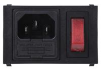 bzh01z000002 Bulgin C14 Snap-In IEC Connector Male, 10A, 250 V, Fuse Size 5 x 20mm