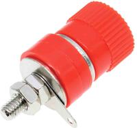 208-0287 RS PRO Red Female Banana Socket, 4 mm Connector, Solder Termination, 24A, 30V, Nickel Plating