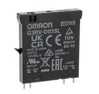 g3rv-d03sl-24vdc Omron G3RV-SR Series Solid State Relay, 3 A Load, 24 V dc Load