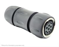 utgx6jc14e12s Souriau Sunbank by Eaton Circular Connector, 12 Contacts, Cable, Standard Connector, Plug, Female, IP68, IP69K, UTGX