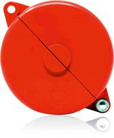 221-5285 RS PRO Red 1-Lock ABS Gate Valve Lockout, 7mm Shackle, 127mm Attachment