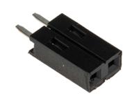 251-8171 RS PRO Straight Through Hole Mount PCB Socket, 2-Contact, 1-Row, 2.54mm Pitch, Solder Termination