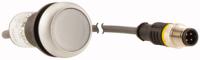 181307-c22-dl-w-k10-24-p5 Eaton C22 Series Illuminated Push Button, Momentary, Panel Mount, 22.5mm Cutout, SPST, White LED, 24V, IP67, IP69K