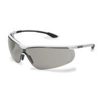9193280 uvex sportsyle Anti-Mist UV Safety Glasses, Grey PC Lens, Vented