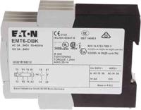 066168-emt6-dbk Eaton Overload Relay 1NO + 1NC, 3 A Contact Rating, 2 W, 24 → 240 V ac/dc, EMT