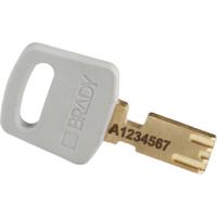 150283 Brady LOTO-99 Key Weatherproof Aluminium Padlock, 6.35mm Shackle, 38.00mm Body
