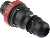2196337 Scame IP66 Red Cable Mount 3P + N + E Power Connector Plug ATEX, IECEx, Rated At 63A, 346 → 415 V