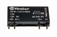 348170129024 Finder 34 Series Solid State Relay, 2 A Load, PCB Mount, 24 V dc Load, 17 V Control