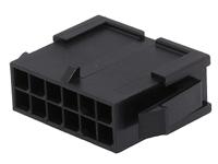 43020-1200 Molex, Micro-Fit Male Crimp Connector Housing, 3mm Pitch, 12 Way, 2 Row