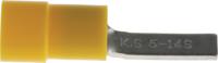 613-9823 RS PRO Insulated Crimp Blade Terminal 14mm Blade Length, 4mm² to 6mm², 12AWG to 10AWG, Yellow