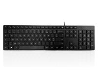kybac301-ublk-fr Ceratech KYBAC301-UBLK-FR Wired USB Multimedia Keyboard, QWERTY (French), Black