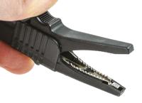 bu-65-0 Mueller Electric Crocodile Clip 4 mm Connection, Nickel-Plated Steel Contact, 30A, Black