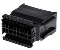 175652-2 TE Connectivity, MULTILOCK 040 Female Connector Housing, 2.5mm Pitch, 20 Way, 2 Row