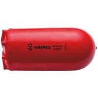 98-66-60 Knipex 140mm Black on Red Cable Cover in Plastic, 60mm Inside dia.