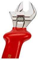 8074v Bahco Adjustable Spanner, 390 mm Overall, 43mm Jaw Capacity, Insulated Handle, VDE/1000V