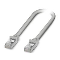 1227564 Phoenix Contact, 5m Cat5, Grey RJ45 to Male RJ45 Male, Terminated