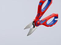 95-05-10-sb Knipex 160 mm Stainless Steel Electricians Scissors