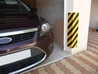 204-1808 RS PRO Black, Yellow Impact Protector 400mm x 150mm