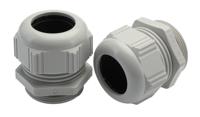 53111450 Lapp SKINTOP Series Grey Polyamide Cable Gland, M40 Thread, 16mm min., 28mm max., IP68, IP69