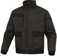 m2ve3gg4x Delta Plus M2VE3 Black/Green/White/Yellow Work Jacket, 4XL
