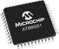 at89s51-24au Microchip AT89S51-24AU, 8 bit 8051, AT89S51 Microcontroller, 20 MHz, 8kB FLASH, 44-Pin 44A