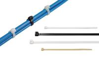 111-00124 HellermannTyton Cable Tie, , 530mm x 8.9 mm, Black, Pk-25