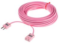 768-6623 RS PRO Type N Thermocouple Cable/Wire Extension Lead, 10m, Unscreened, PVC Insulation, +105°C Max, 7/0.2mm