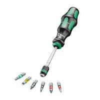 05051016001 Wera Driver Bit Set 7 Pieces, Hexagon, Phillips, Pozidriv, Slotted, Torx
