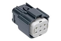 19418-0020 Molex Male Connector Housing, 5.84mm Pitch, 6 Way, 2 Row