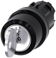3su1000-4bn21-0aa0 Siemens SIRIUS ACT 3SU10 3-position Key Switch Head, Latching, 22mm Cutout
