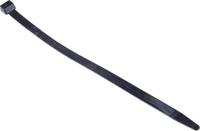 811-1741 RS PRO Cable Tie, Flame Retardant, 380mm x 12.7 mm, Black Nylon, Pk-50
