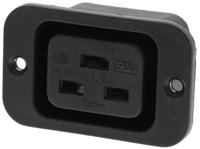 776-9144 RS PRO C19 Panel Mount IEC Connector Socket, 20A, 250 V
