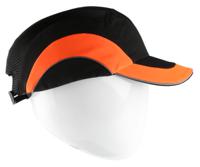 abr000-00n-500 JSP Black Standard Peak Safety Cap, HDPE Protective Material