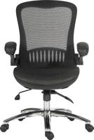 180-9716 RS PRO Black Mesh Executive Chair, 150kg Weight Capacity