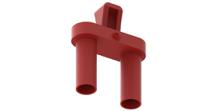 2019-s-r Electro PJP Red Male Banana Plug, Plug In Termination, 36A, 1kV