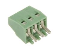 790-1092 RS PRO PCB Terminal Block, 3-Contact, 2.54mm Pitch, Through Hole Mount, 1-Row, Screw Termination