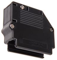 863093c50alf Amphenol Communications Solutions 863093C Series Thermoplastic Angled, Straight D Sub Backshell, 50 Way, Strain Relief
