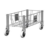 1968468 Rubbermaid Commercial Products Steel Dolly, 9.3in W x 20in L x 9in H